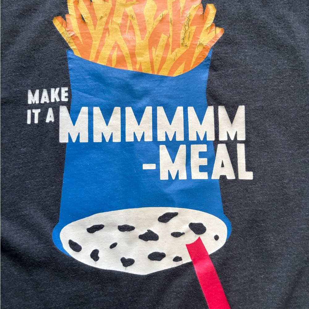 Women’s Graphic Tee - Dairy Queen grey "Make It a Mmmmm-Meal"